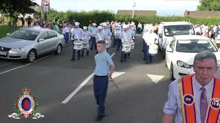 Burnside Sons Of Ulster FB  Carnmoney District LOL No 25 Mini 12th Parade 250624 [upl. by Nikoletta]