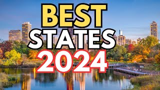 Top 10 BEST States to Live in the United States 2025 [upl. by Dray499]