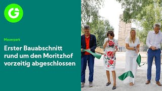 Nördlicher Mauerpark am Moritzhof vorzeitig wiedereröffnet 🎉 [upl. by Kensell]