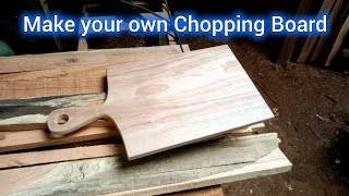 Easy Make your Own Chopping Board [upl. by Eelyrag887]