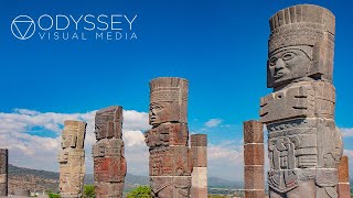 Atlantean Toltec Ruins at Tula de Allende Mexico México Travel  Ancient History Culture Hidalgo [upl. by Keppel]