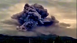 ERUPTION OF SHIVELUCH VOLCANO Kamchatka on August 18 2024 [upl. by Isadore]