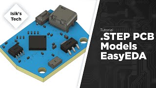 How To Export STEP Models from EasyEDA [upl. by Kaehpos996]