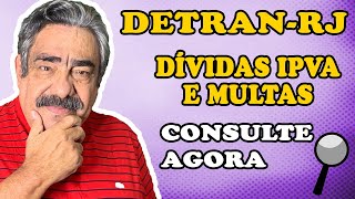 Verifique suas multas e débitos de IPVA com Detran RJ [upl. by Naxela]