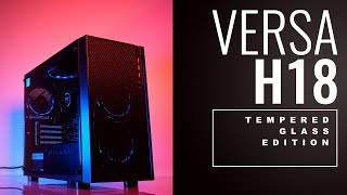 Thermaltake Versa H18 Tempered Glass Edition Micro Case [upl. by Scrope]