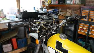 1975 Yamaha DT400 recommission update [upl. by Ennayd]