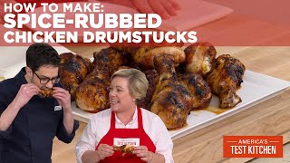 How to Make Grilled SpiceRubbed Chicken Drumsticks [upl. by Fuld]