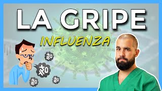 GRIPE  INFLUENZA ¿Qué es ¿Cómo se contagia Síntomas Diagnóstico Tratamiento Vacuna [upl. by Lenhart]