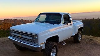 1986 Chevrolet Stepside 4x4 Squarebody [upl. by Eckhardt]