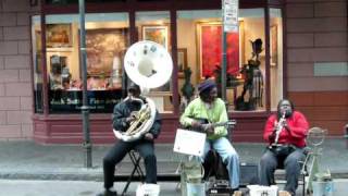 The best street Jazz only in New Orleans Nov2009 [upl. by Nimajnab]