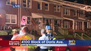 One Person Dead After House Fire In Baltimore City [upl. by Feliks]