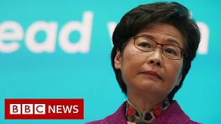 Carrie Lam HK has become a gaping hole in Chinas National Security BBC News [upl. by Fry]