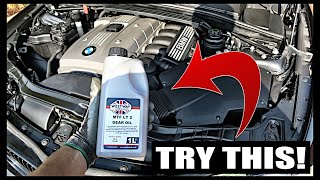 BMW MANUAL GEARBOX OIL CHANGE [upl. by Sternberg]