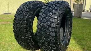 BFGoodrich KM3 vs KO2 35000 Km Review overland [upl. by Ahsyle]