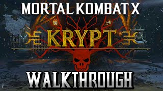 Mortal Kombat X · KRYPT Walkthrough  All WeaponsItems Full Unlocks Video Guide [upl. by Ginger601]