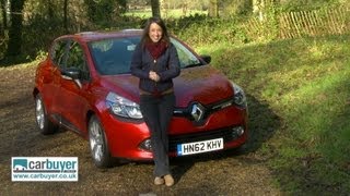 Renault Clio hatchback 2013 review  CarBuyer [upl. by Ecirahc]