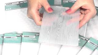 Kaisercraft  Embossing Folders [upl. by Volin]