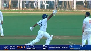 Shardul Thakurs Epic Rescue Stunning 113 in Ranji Trophy Masterclasscricketranjimatch [upl. by Parks]