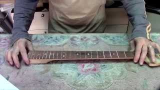 Fret Crowning How to Crown and Polish guitars Frets [upl. by Nance]