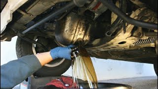 Opel Astra G 16 16V Z16XE OIL CHANGE [upl. by Olleina]