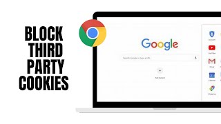 HOW TO BLOCK THIRD PARTY COOKIES ON CHROME [upl. by Niwrek]