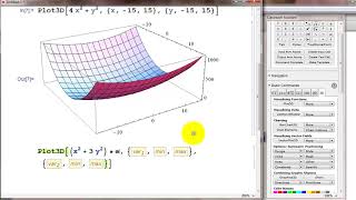 141 Multivariable plot3D in Mathematica [upl. by Reeva]