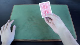 Backpalm Vanish Card Manipulation Tutorial HD [upl. by Aisena]