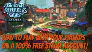 DD2  How to Group W Friends on a 100 Free Steam Account [upl. by Enelcaj]