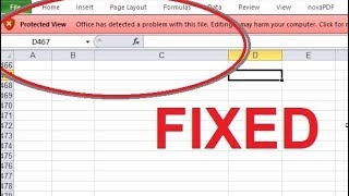 How to Disable protected view in MS EXCEL or WORD FIXED [upl. by Aiyt]