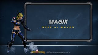 Magiks Special Moves  Marvel Contest of Champions [upl. by Jarrett]