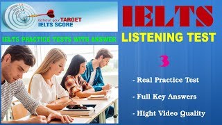 IELTS Listening Practice Tests with Answers and PDF File  Test 03 [upl. by Rramel]