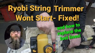 Ryobi String Trimmer No StartFixed [upl. by Giustina]