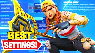 The BEST Keyboard and Mouse Settings In Fortnite For AIMBOT In 20 Seconds 🌟⌨️ [upl. by Eyot]