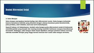 VIDEO 3 DIFERENSIASI SOSIAL [upl. by Isteb]