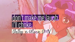 dont make me laugh ill choke Anthy x Utena AMV RoseColored Boy [upl. by Mcspadden]