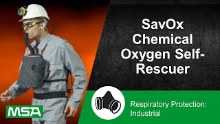 SavOx Chemical Oxygen SelfRescuer [upl. by Annet]