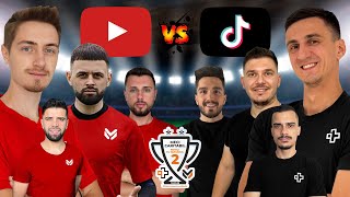 YOUTUBE vs TIKTOK  MECI CARITABIL [upl. by Del958]