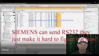Siemens S71200 RS232 serial communication using the CM1241 module with the SENDPTP Function Block [upl. by Augustina]