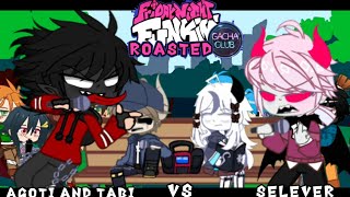 Agotis Revenge Roasted  Agoti and Tabi Vs Selever  Gacha FNF [upl. by Jat]