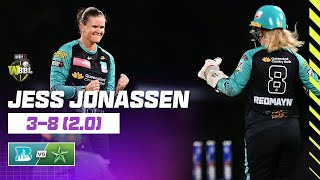 Jess Jonassen Steps Up With The Ball  Brisbane Heat v Melbourne Stars  WBBL10 [upl. by Lovato968]