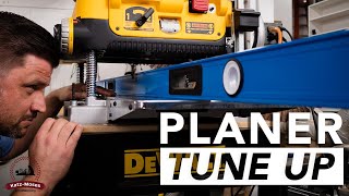 Thickness Planer Tune Up and Maintenance [upl. by Letitia]