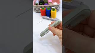 Smart Needle Threader Stitch Remover Tool Easy Sewing Tool Threading Made Easy gadgets shorts [upl. by Androw]