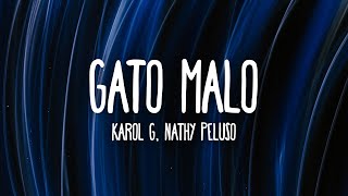 KAROL G amp Nathy Peluso  GATO MALO LetraLyrics [upl. by Mcclish191]