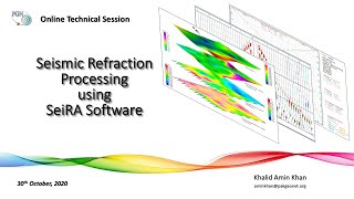 Seismic Refraction Processing using SeiRA  Part 1 Software Workflow and Datasets [upl. by Nagah]