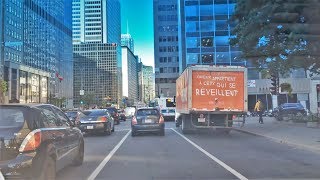 Driving Downtown  Montreals Main Street  Canada [upl. by Ormsby]