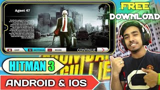 How to download Hitman 3 in android mobile [upl. by Niar]