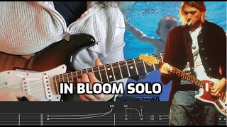 Solo Of The Week 7  In Bloom  Nirvana  Tabs amp Tone Tutorial [upl. by Aubreir]