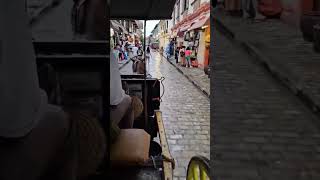 Vigan City Heritage Ilocos 🫰🥰💙💜💚🩷goodvibes amazingridehorsefyp viralvideo viralshortCherryMC [upl. by Enahsed]