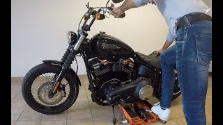 Harley Davidson Fxbb street bob customization [upl. by Leffert743]