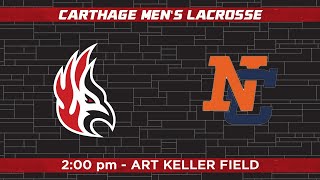 Carthage Mens Lacrosse vs Northland College [upl. by Cicero]